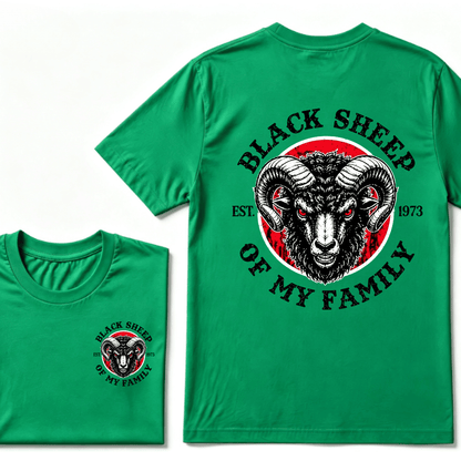 BLACK SHEEP OF MY FAMILY Custom Est.Year T-Shirt