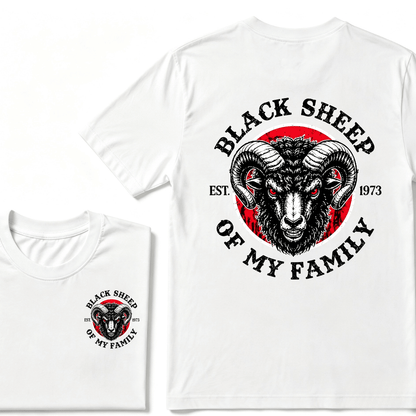 BLACK SHEEP OF MY FAMILY Custom Est.Year T-Shirt