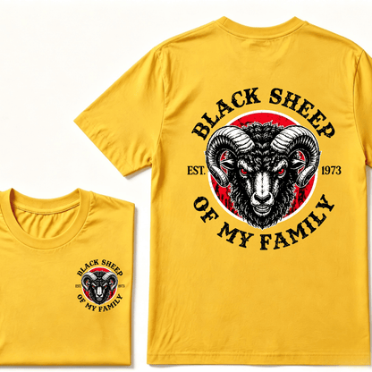 BLACK SHEEP OF MY FAMILY Custom Est.Year T-Shirt