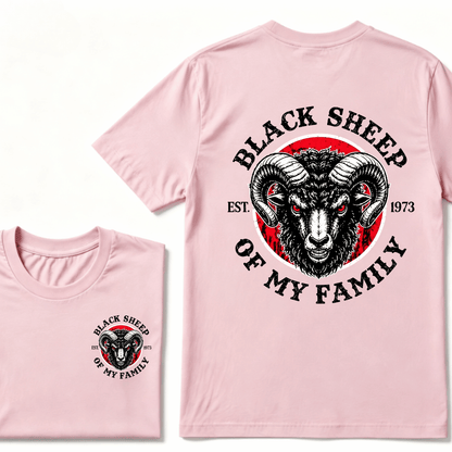 BLACK SHEEP OF MY FAMILY Custom Est.Year T-Shirt